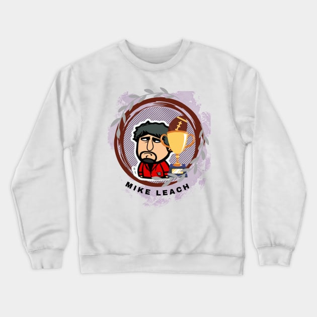 Honor to Mike Leach Crewneck Sweatshirt by Prilidiarts